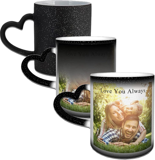 Custom Mug Magic Heat Sensitive Color Changing