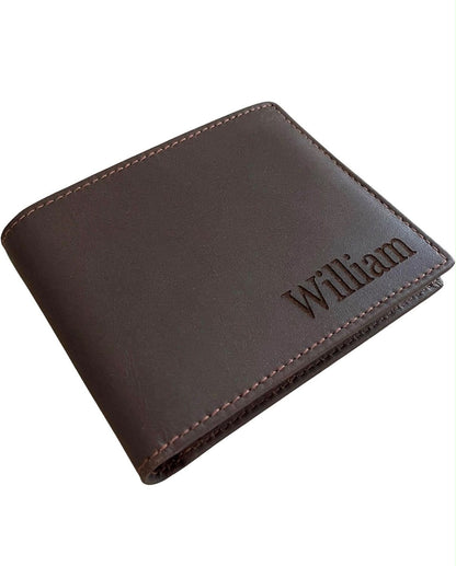 Engraving Wallet For Men RFID Blocking