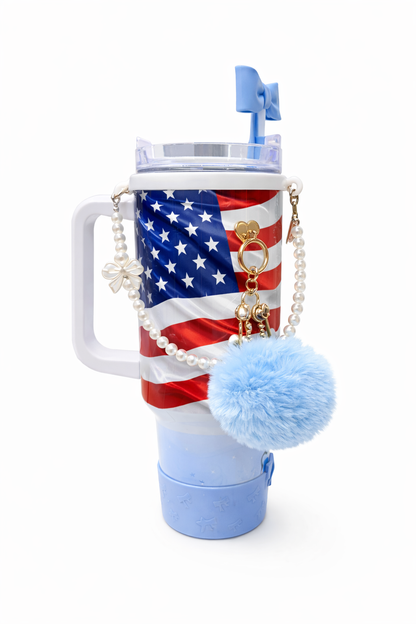 Personalized 40 oz Tumbler with Handle