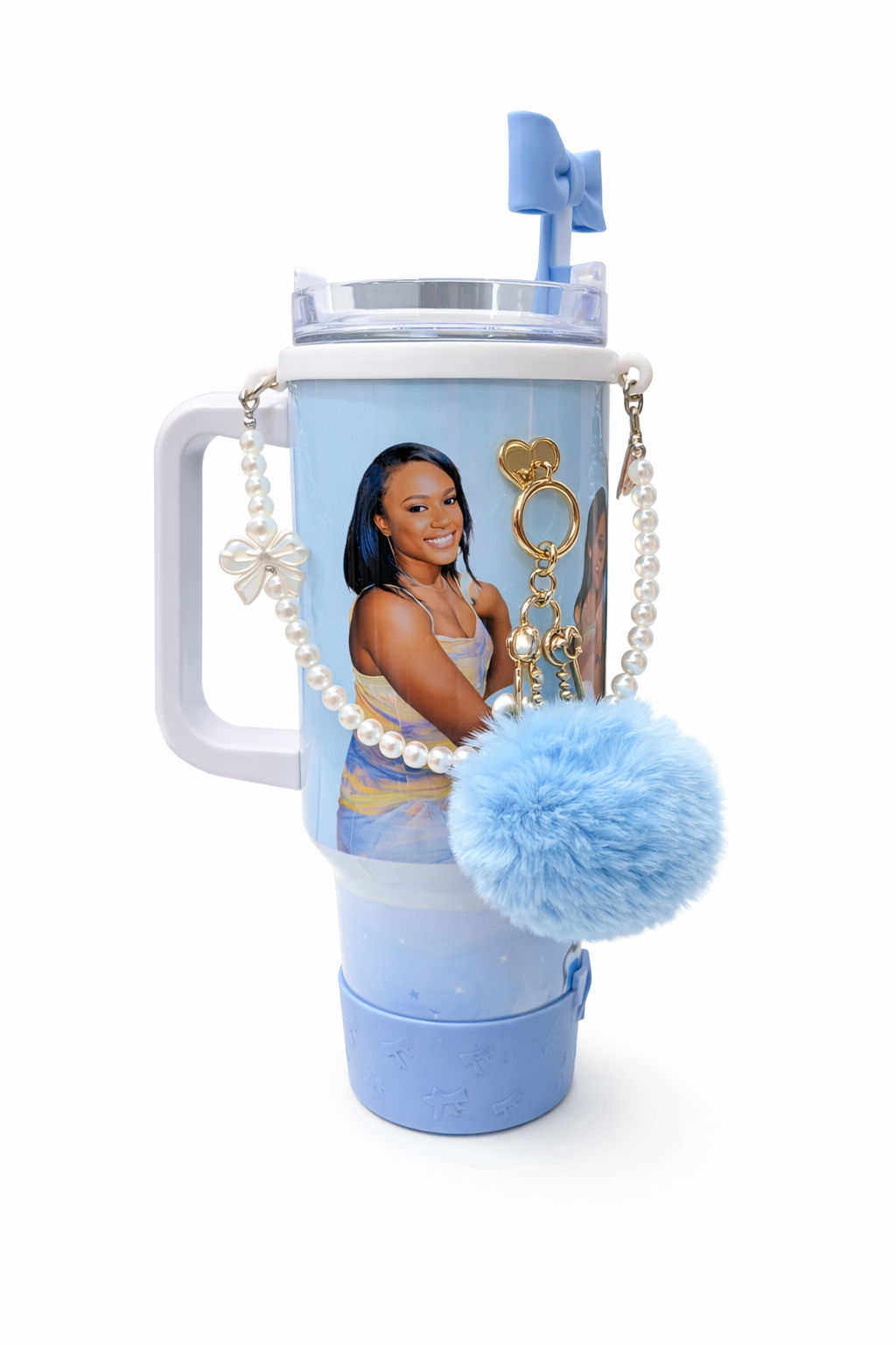 Personalized 40 oz Tumbler with Handle