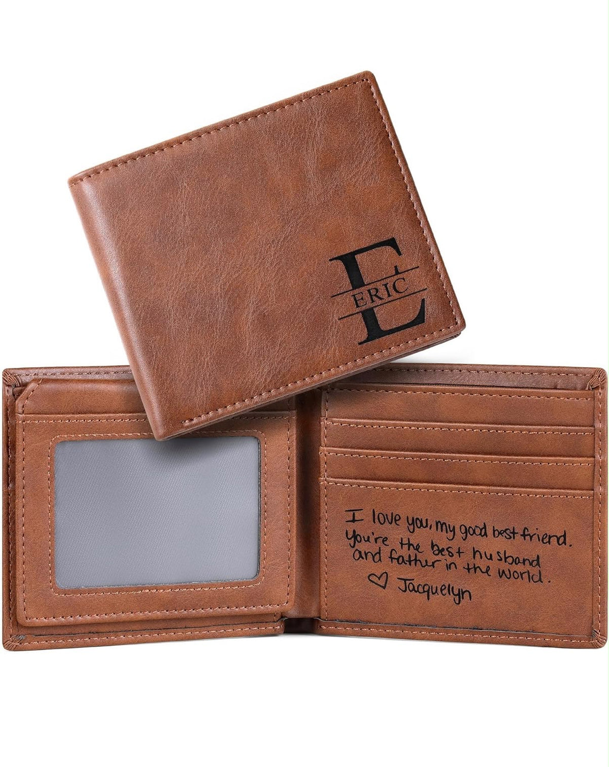 Engraving Wallet For Men RFID Blocking