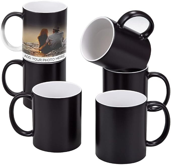 MAGIC MUG CHANGING COLOR SUBLIMATION 11 Oz