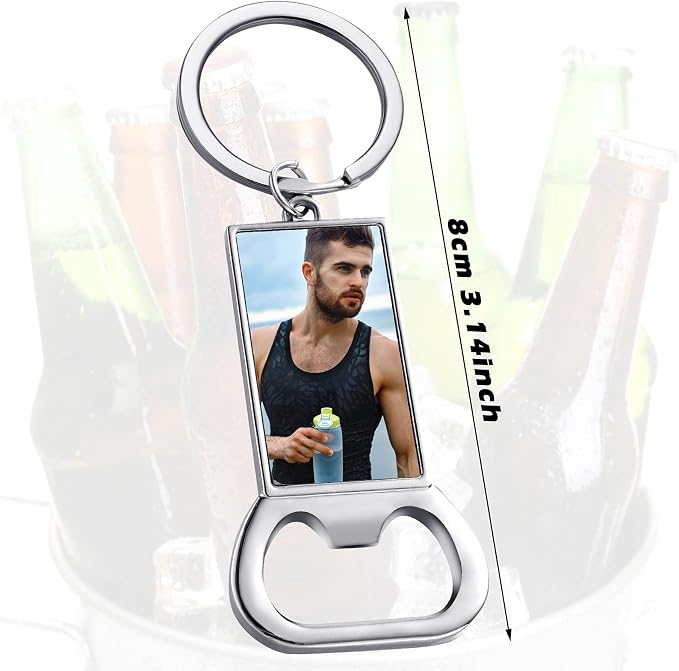 Sublimation Metal Keychains Bottle Opener