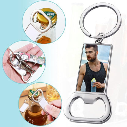 Sublimation Metal Keychains Bottle Opener