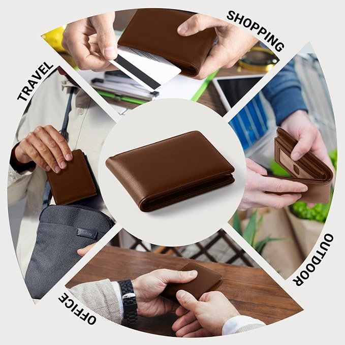 Engraving Wallet For Men RFID Blocking