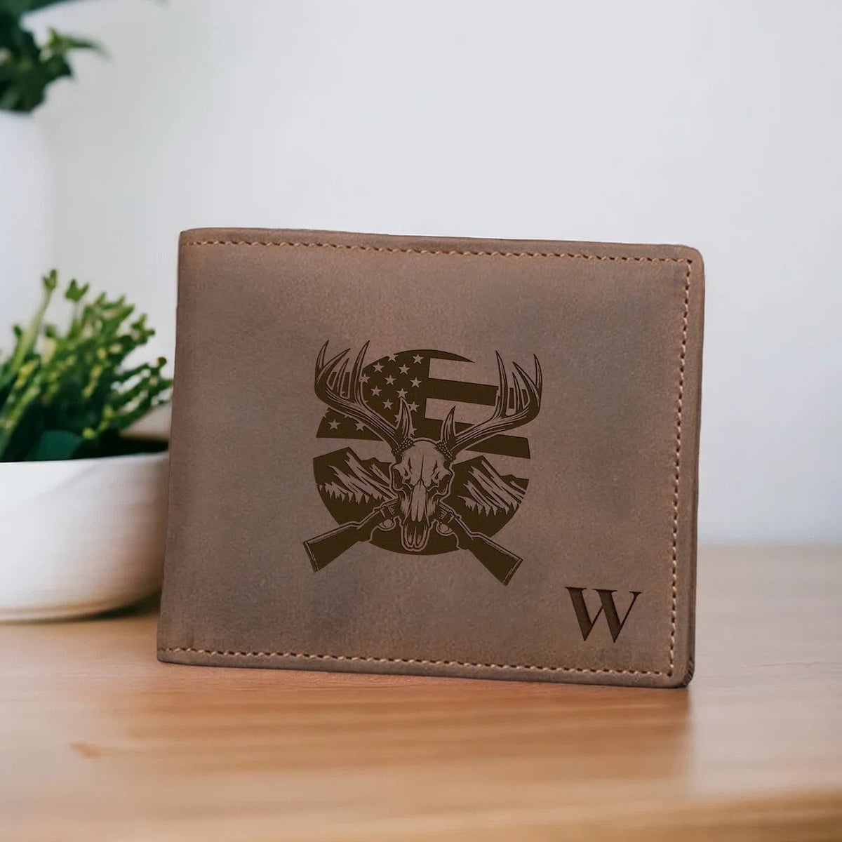 Engraving Wallet For Men RFID Blocking